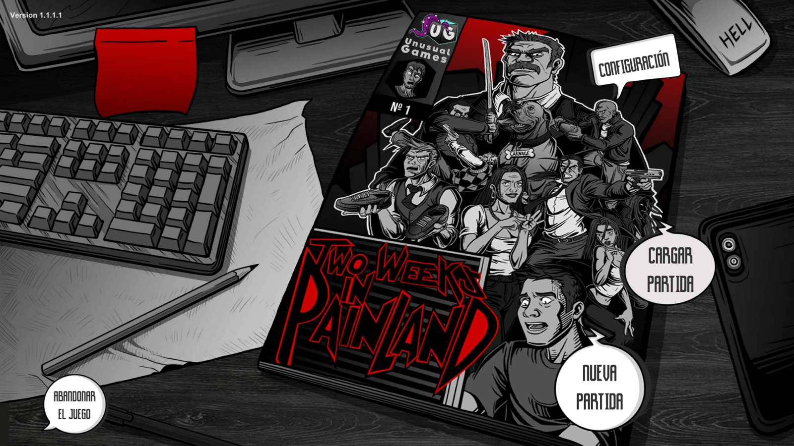 Two Weeks in Painland, videojuego de Unusual Games